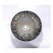 oval sink vanity InFurniture Brown/Silver