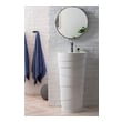two sink vanity top James Martin Pedestal Bright White
