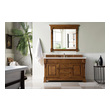 wooden vanity with sink James Martin Vanity Country Oak Transitional