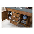 small sink and unit James Martin Vanity Country Oak Transitional