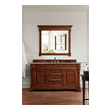 cheap vanity with sink James Martin Vanity Warm Cherry Transitional