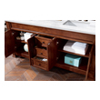 basin with cabinet price James Martin Vanity Warm Cherry Transitional