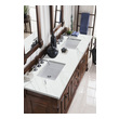 rustic bathroom sinks and vanities James Martin Vanity Warm Cherry Transitional