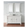 bathroom vanity 30 inch with sink James Martin Vanity Bright White Transitional