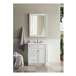 rustic sink unit James Martin Vanity Bright White Transitional