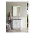 best bathroom vanities for small bathrooms James Martin Vanity Bright White Transitional