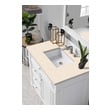 60 inch double vanity James Martin Vanity Bright White Transitional