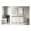 30 inch vanity with sink James Martin Vanity Bright White Transitional