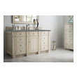 sink and cabinet for small bathroom James Martin Vanity Vintage Vanilla Transitional