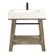 basin tops James Martin Console Weathered Timber Rustic