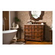 dark wood vanity bathroom James Martin Vanity English Burl Antique