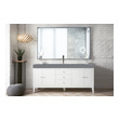 30 inch sink cabinet James Martin Vanity Glossy White Modern