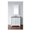 60 inch single bathroom vanity James Martin Vanity Bright White Transitional