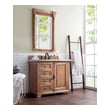 small sink and unit James Martin Vanity Driftwood Transitional