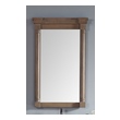 mirror over vanity and toilet James Martin Mirror Transitional, Traditional