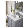 small bathroom basin cabinets James Martin Vanity Silver Gray Traditional