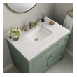 60 inch single sink bathroom vanity James Martin Vanity Smokey Celadon Modern Farmhouse, Transitional