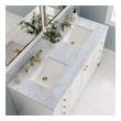 custom bathroom countertops James Martin Vanity Glossy White Modern Farmhouse, Transitional