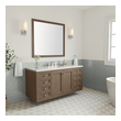60 double vanity with top James Martin Vanity Whitewashed Walnut Contemporary/Modern, Transitional