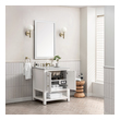 72 inch floating vanity base only James Martin Cabinet Bright White Modern Farmhouse, Transitional