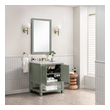 best vanities for small bathrooms James Martin Vanity Smokey Celadon Modern Farmhouse, Transitional