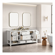 top can vanity James Martin Cabinet Bright White Modern Farmhouse, Transitional