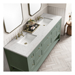 custom vanity tops James Martin Cabinet Smokey Celadon Modern Farmhouse, Transitional