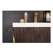 small cabinet for bathroom countertop James Martin Vanity Coffee Oak Modern
