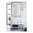 small bathroom sink cabinet ideas James Martin Vanity Glossy White Modern