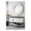 bathroom vanities and tops James Martin Vanity Glossy White Modern