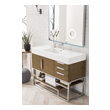 small sink cupboard James Martin Vanity Latte Oak Modern