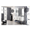 cheap bathroom countertops James Martin Vanity Glossy White Modern