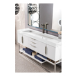 used bathroom vanity units James Martin Vanity Glossy White Modern