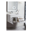 40 inch bathroom vanity with sink James Martin Vanity Glossy White Modern