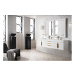 black 30 inch bathroom vanity James Martin Vanity Glossy White Modern