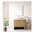 30 inch bathroom cabinet James Martin Vanity Light Natural Oak Contemporary/Modern, Modern Farmhouse.Transitional