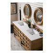 double sink bathroom vanity sizes James Martin Vanity Honey Alder Traditional