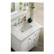 40 inch vanity top with sink James Martin Vanity Bathroom Vanities Bright White Transitional