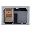 best places to buy bathroom vanities James Martin Cabinet Silver Gray Transitional