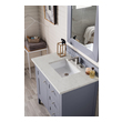 bathroom vanity closeout clearance James Martin Vanity Silver Gray Transitional