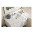 antique sink cabinet James Martin Vanity Bright White Transitional