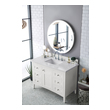 bathroom vanities with tops clearance James Martin Vanity Bright White Transitional