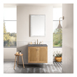 powder room bathroom vanity James Martin Vanity Light Natural Oak Boho, Contemporary/Modern