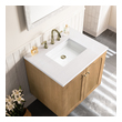 small counter top sink James Martin Vanity Light Natural Oak Boho, Contemporary/Modern