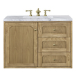 small bathroom vanity without sink James Martin Vanity Light Natural Oak Boho, Contemporary/Modern