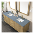 small bathroom vanity without sink James Martin Vanity Light Natural Oak Boho, Contemporary/Modern