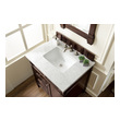 50 inch bathroom vanity top single sink James Martin Vanity Burnished Mahogany Transitional