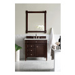 double vanity cabinet only James Martin Vanity Burnished Mahogany Transitional