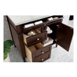 double vanity cabinet only James Martin Vanity Burnished Mahogany Transitional