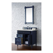 vintage bathroom vanity cabinet James Martin Vanity Victory Blue Transitional